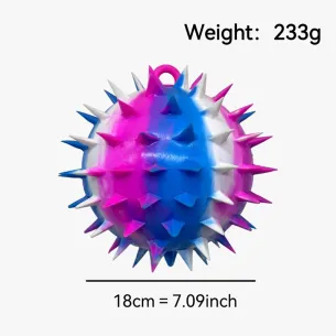 TPR-stressbal met stekels