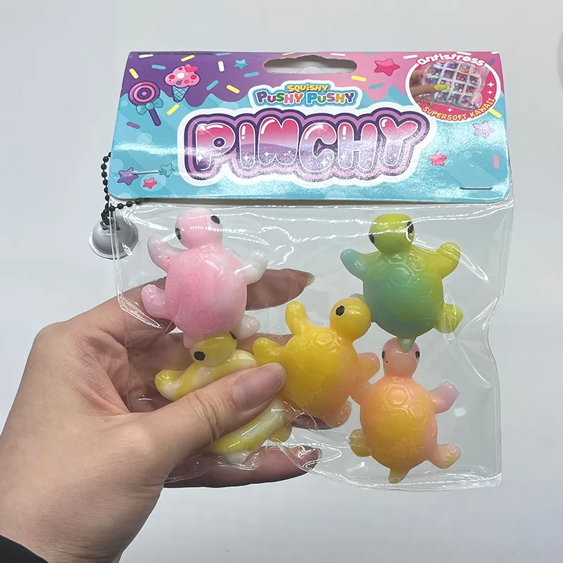 TPR Knijpschildpad-squishspeeltje