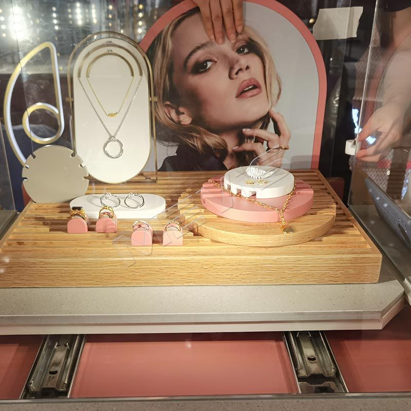 Set Display Props Luxury Store Display Shelves, Modular Retail Shelving