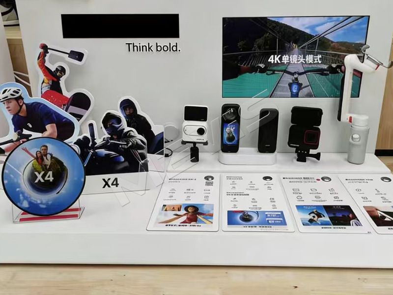Display Panel Props Custom Acrylic Display Props, Brand Retail Interactive Booths