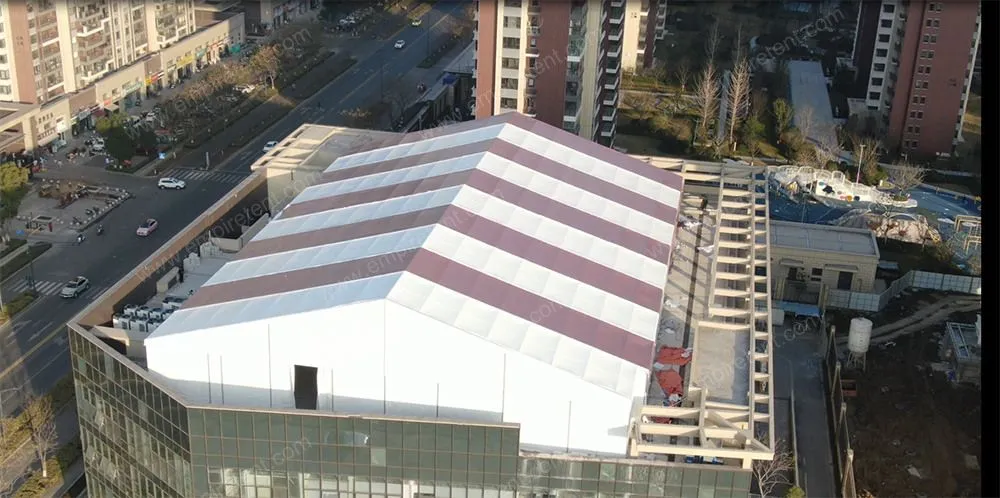 Our new project of big tent 30x50m for basketball court
