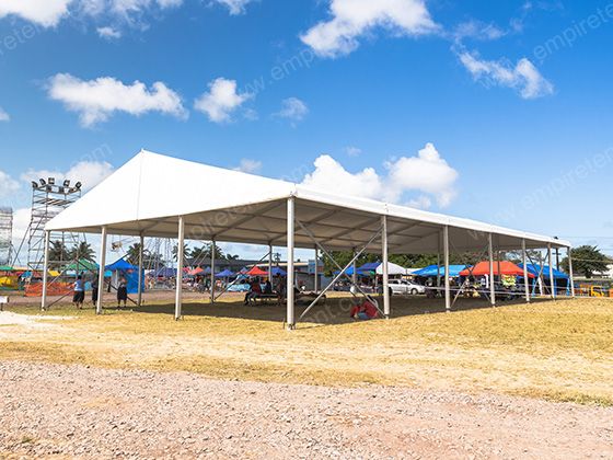 We recently successfully completed a new storage tent project located in Europe.
