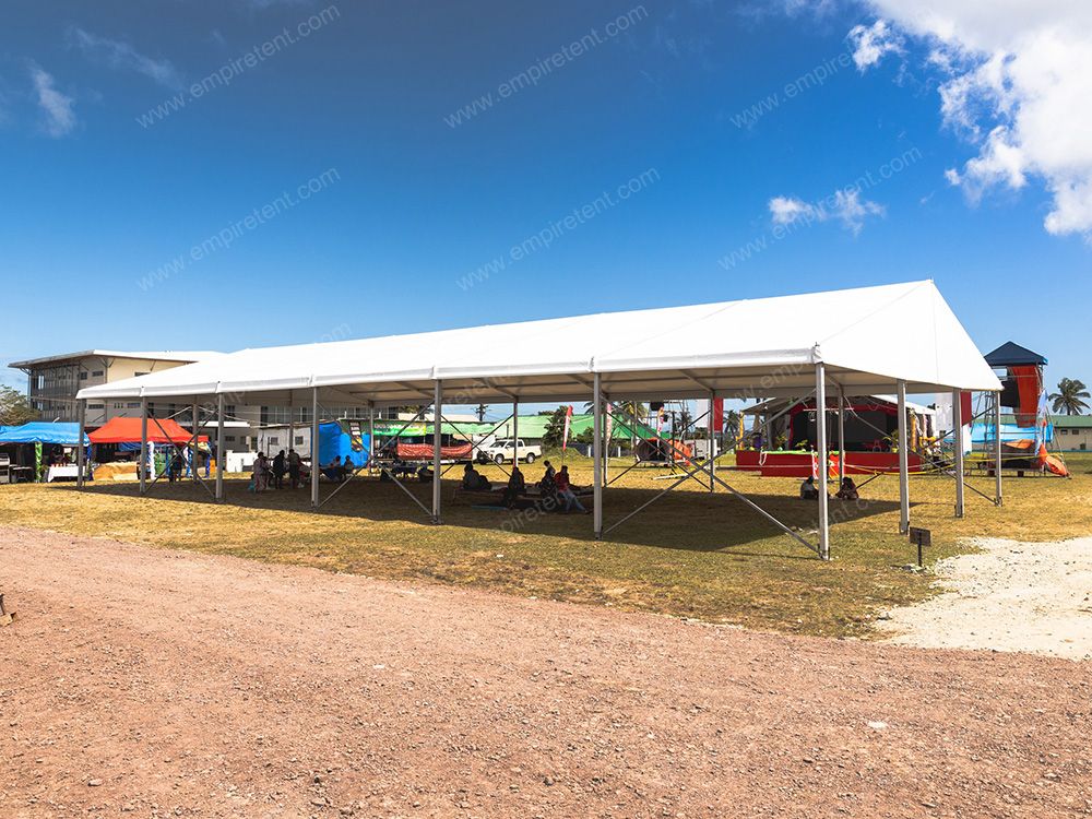 We recently successfully completed a new storage tent project located in Europe.