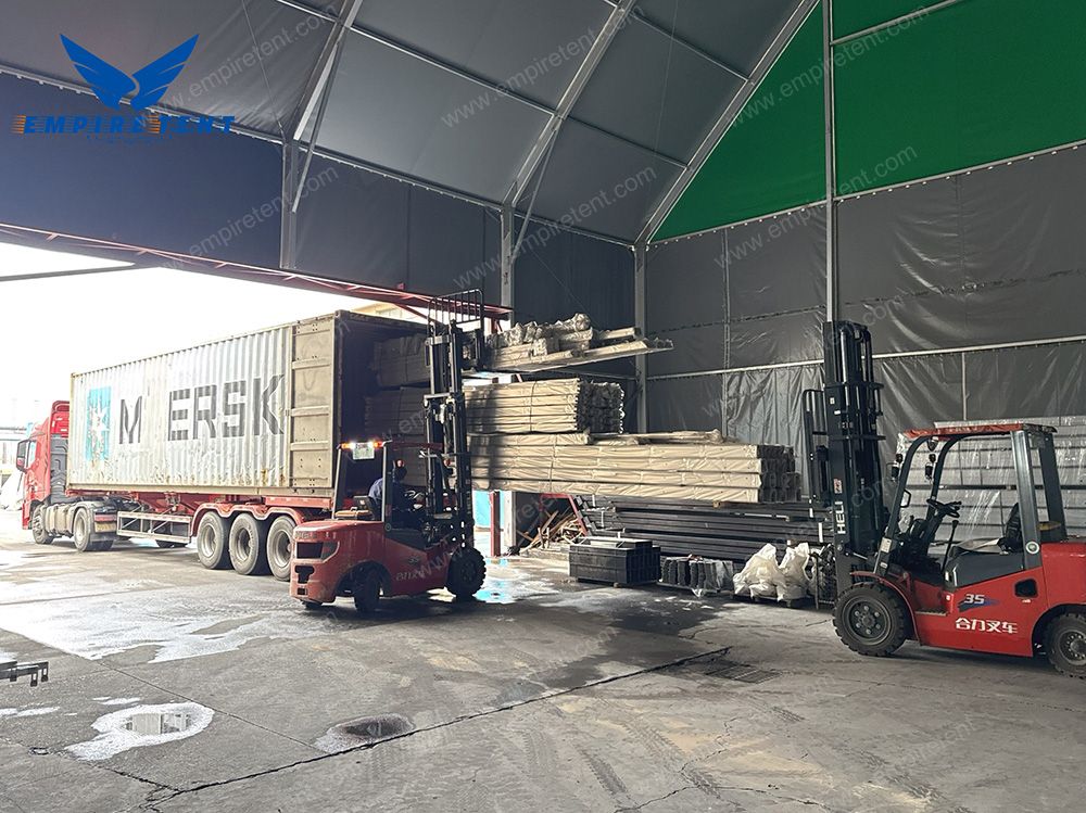 Exclusive Customization, 40-Foot Full Container High-End Multi-Functional Tent
