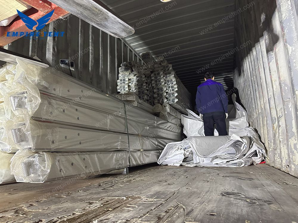 Exclusive Customization, 40-Foot Full Container High-End Multi-Functional Tent