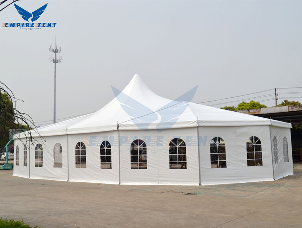 Customer feedback showcases our modular tent system: Central peaked tent + semi-polygonal side tents, ideal for: Meeting tents Event tents Exhibition tents Wedding tents Church tents Storage tents Customer feedback showcases our modular tent system: Central peaked tent + semi-polygonal side tents, ideal for: Meeting tents Event tents Exhibition tents Wedding tents Church tents Storage tents