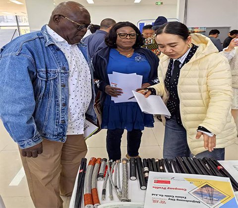 China and Africa join hands. Togo come to China do the purchasing.