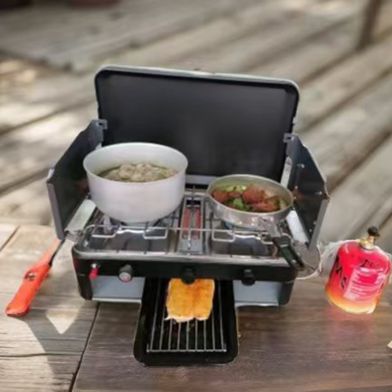 Gasgrill og komfur