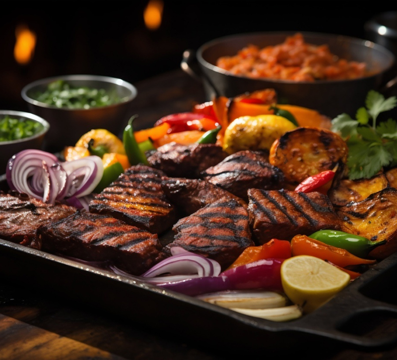 Halv grill-halv grill
