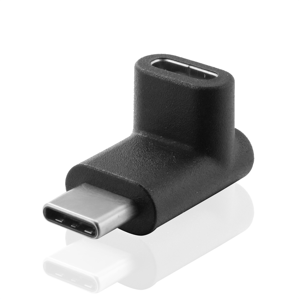 Usb C Male To Usb C Female Adapter 90 Degree 