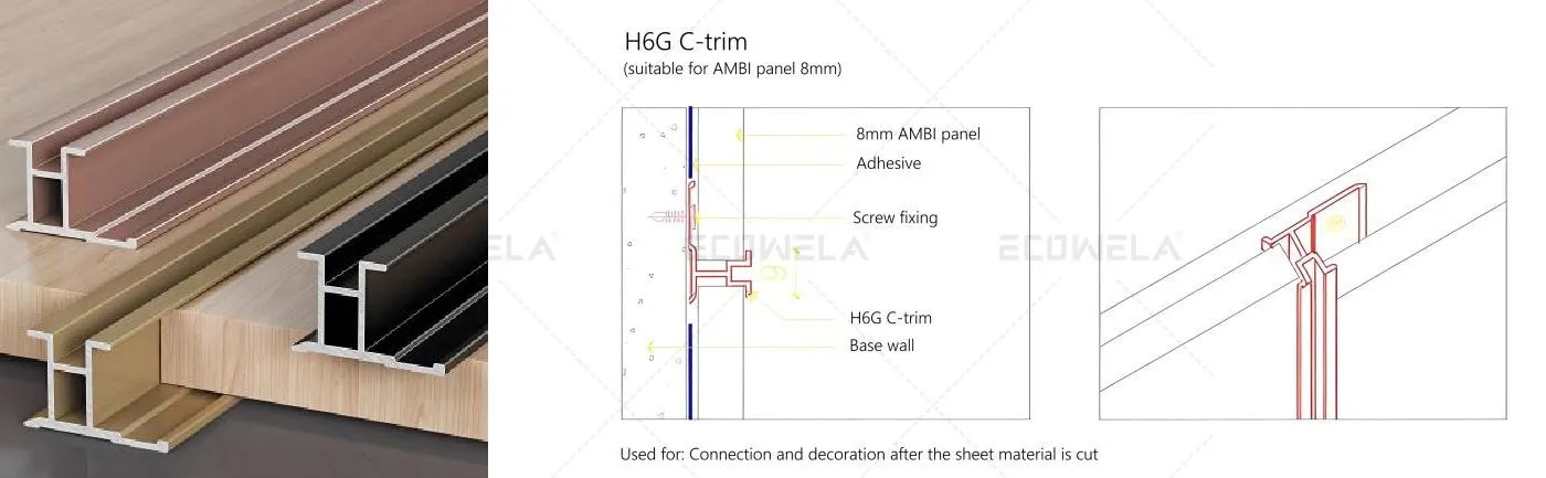 Trim Set Panel Wall Panel Trim