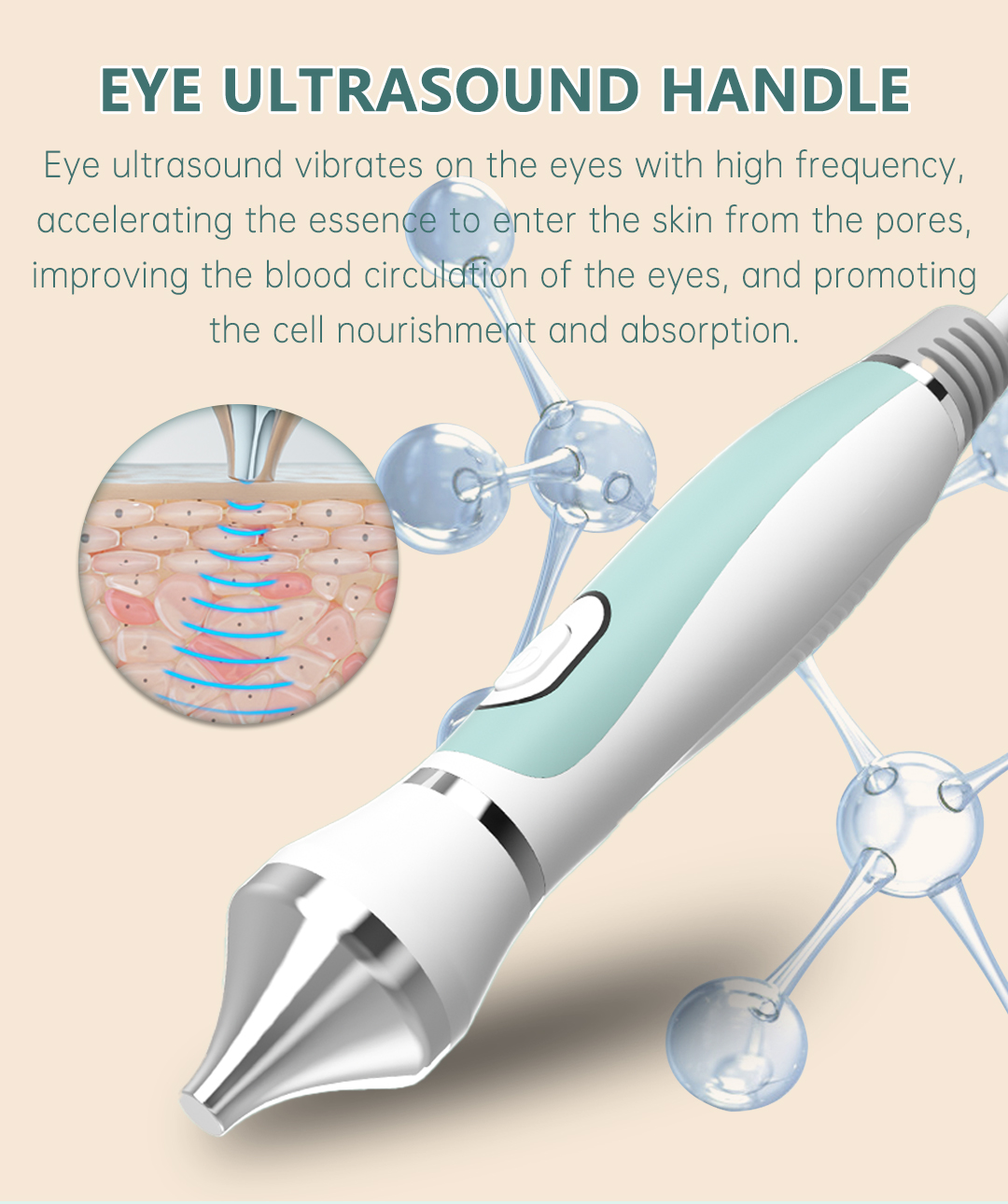Nine in one oxygen bubble skin comprehensive instrument co2 bubble oxygenation facial machine beauty apparatus