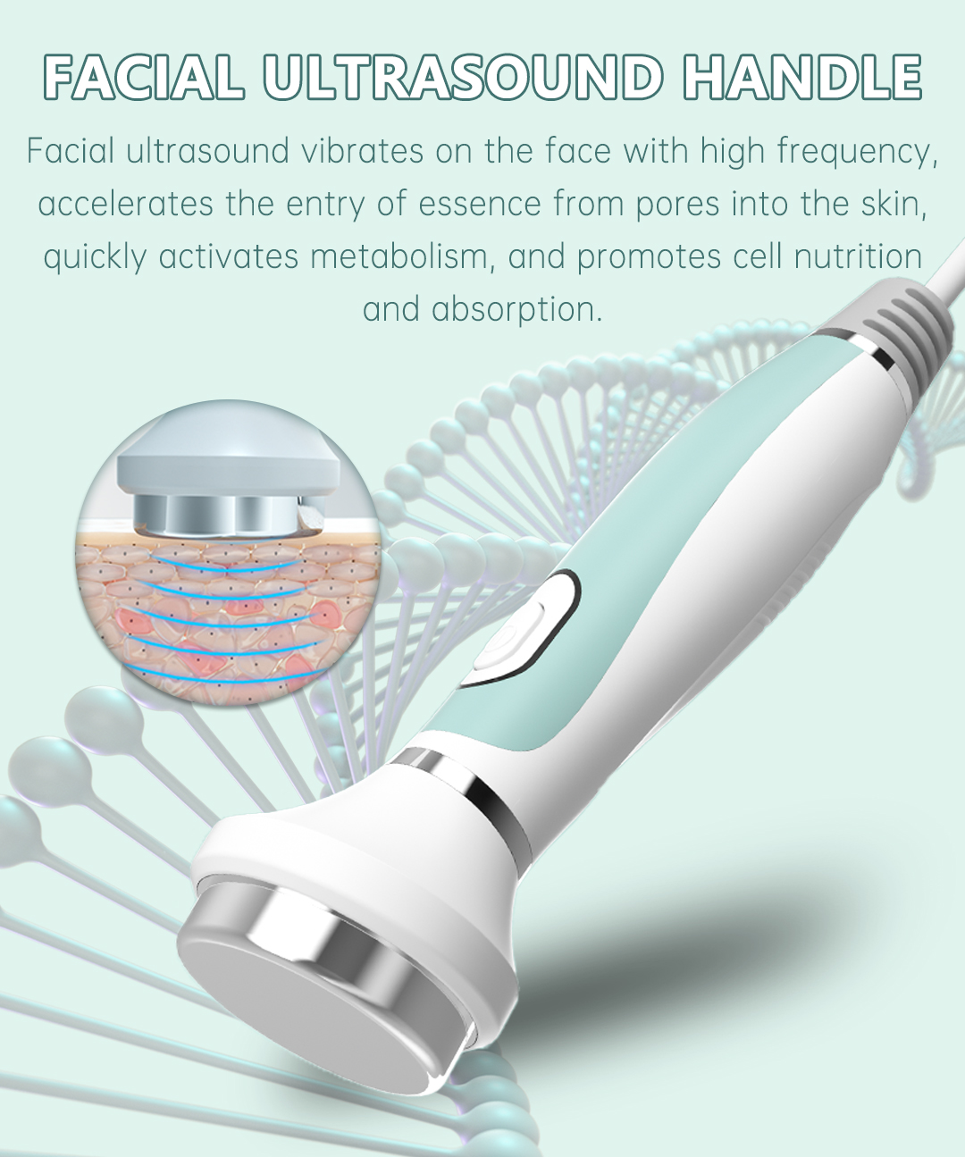 Nine in one oxygen bubble skin comprehensive instrument co2 bubble oxygenation facial machine beauty apparatus