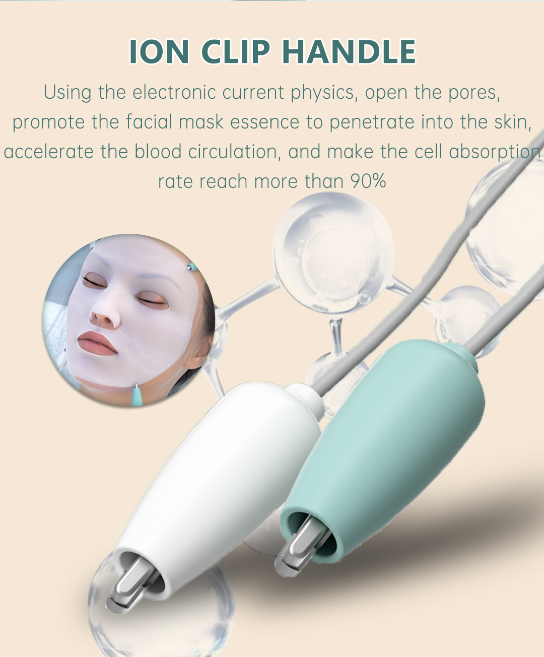 Nine in one oxygen bubble skin comprehensive instrument co2 bubble oxygenation facial machine beauty apparatus