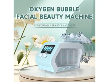 Nine in one oxygen bubble skin comprehensive instrument co2 bubble oxygenation facial machine beauty apparatus