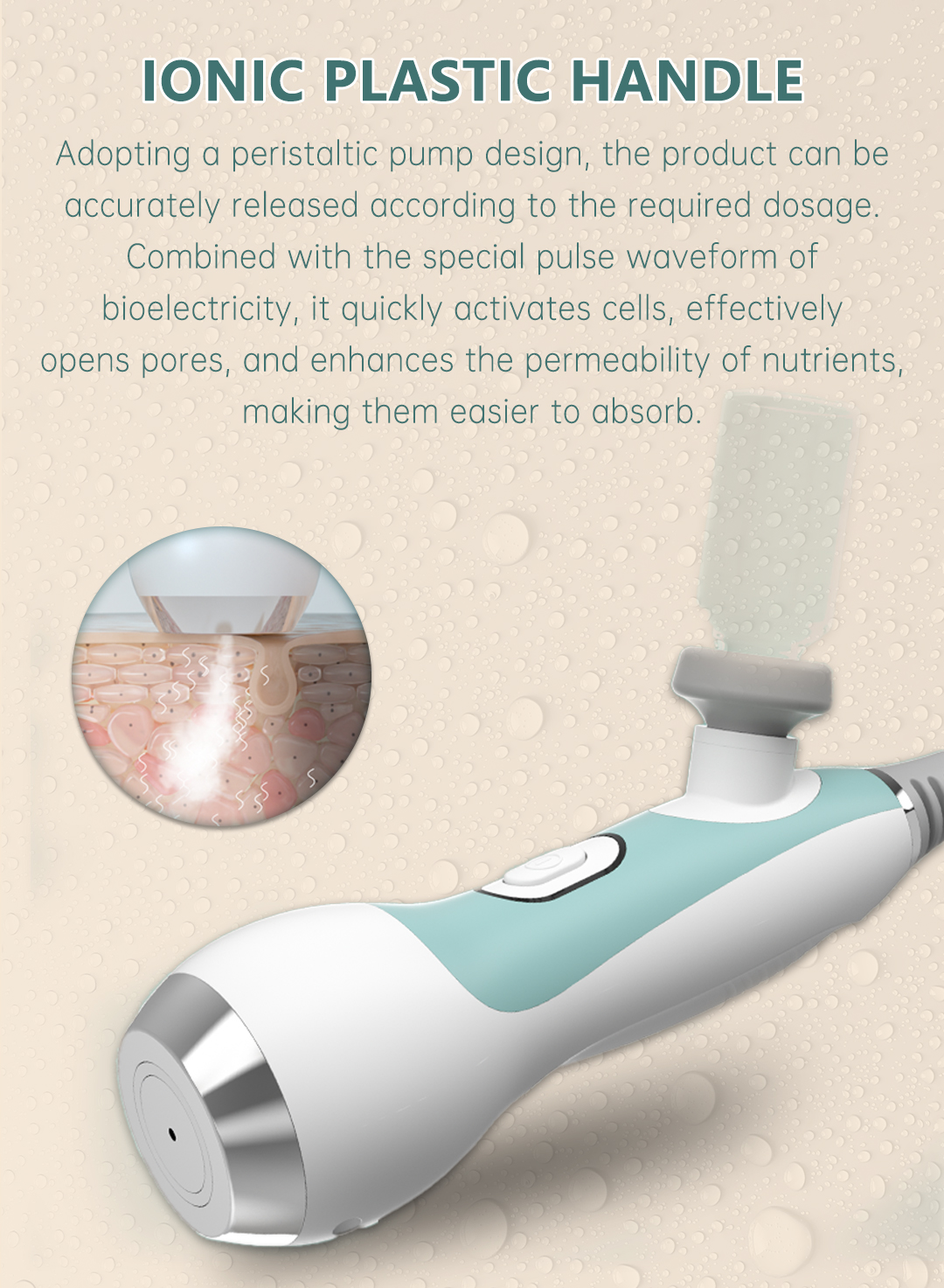Nine in one oxygen bubble skin comprehensive instrument co2 bubble oxygenation facial machine beauty apparatus