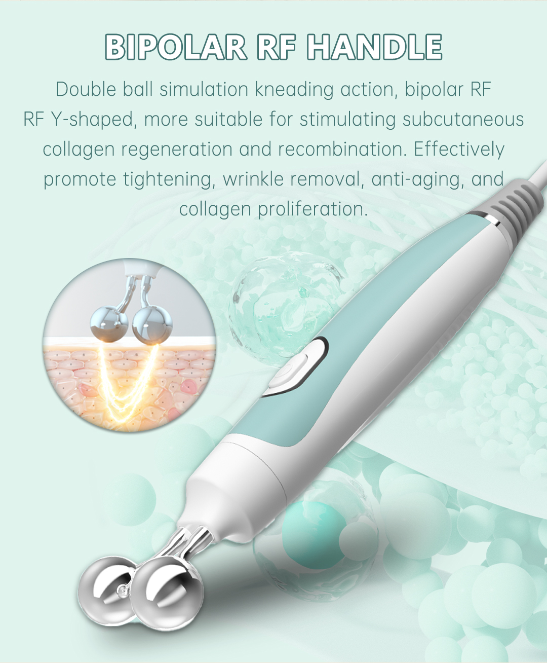 Nine in one oxygen bubble skin comprehensive instrument co2 bubble oxygenation facial machine beauty apparatus