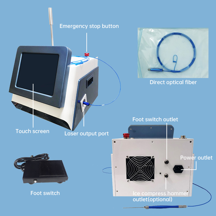 980 1470nm Diode laser vaser lipo machine lipolysis machine