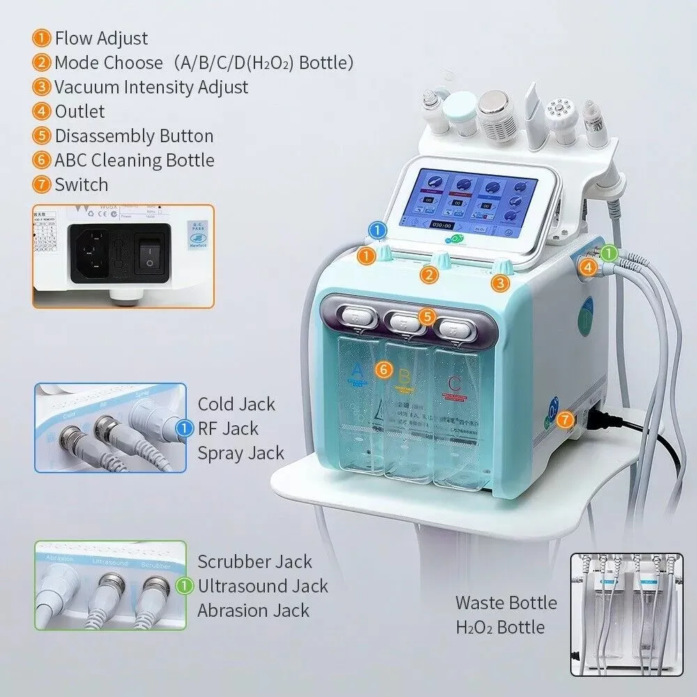 bubble facial machine,h2o2 small bubble machine,oxygen bubble facial ...