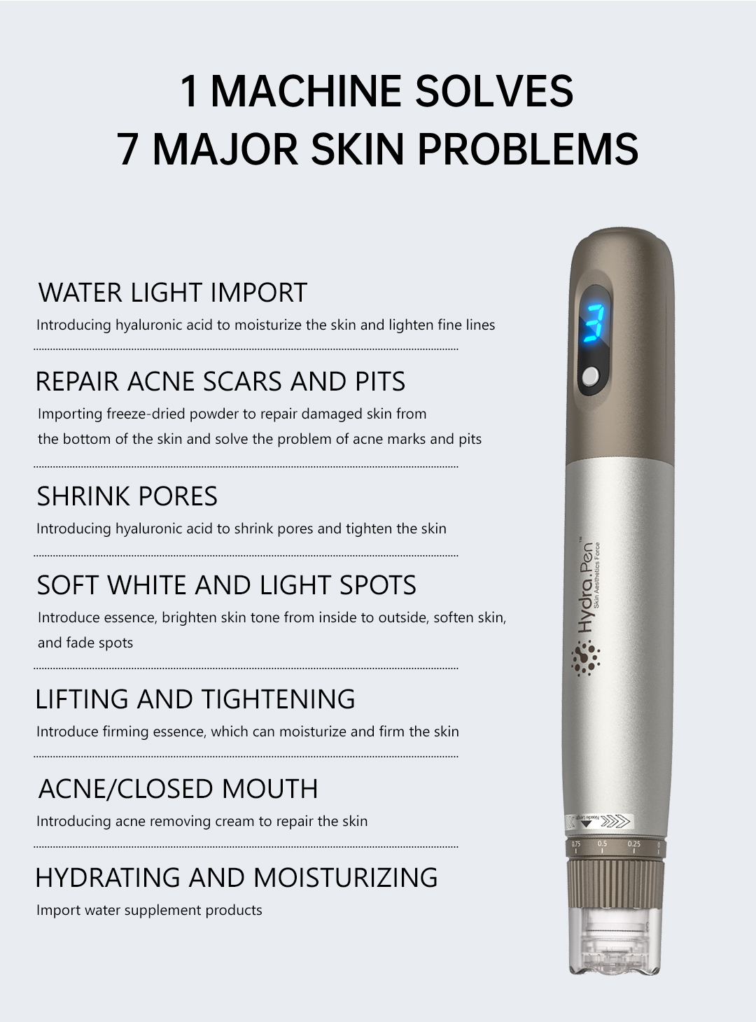 Hydra Pen H3 Microneedle skin care tools