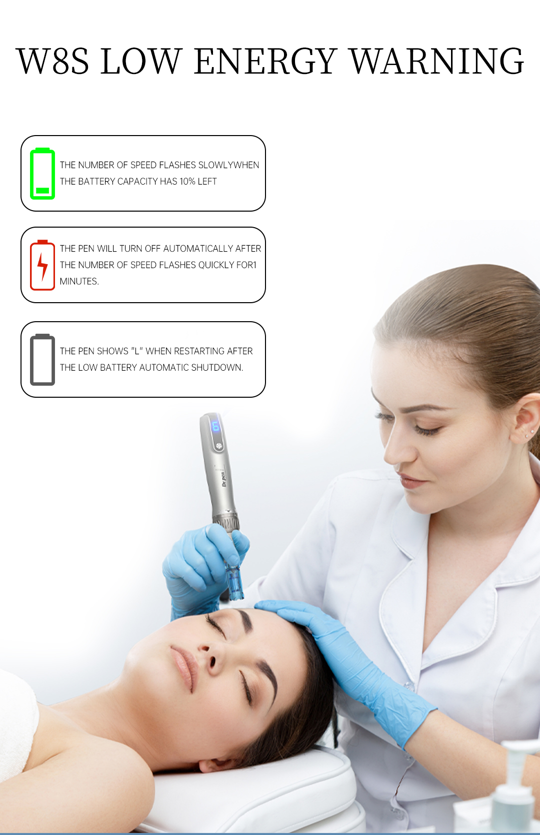 Dr.pen M8S Microneedling beauty device