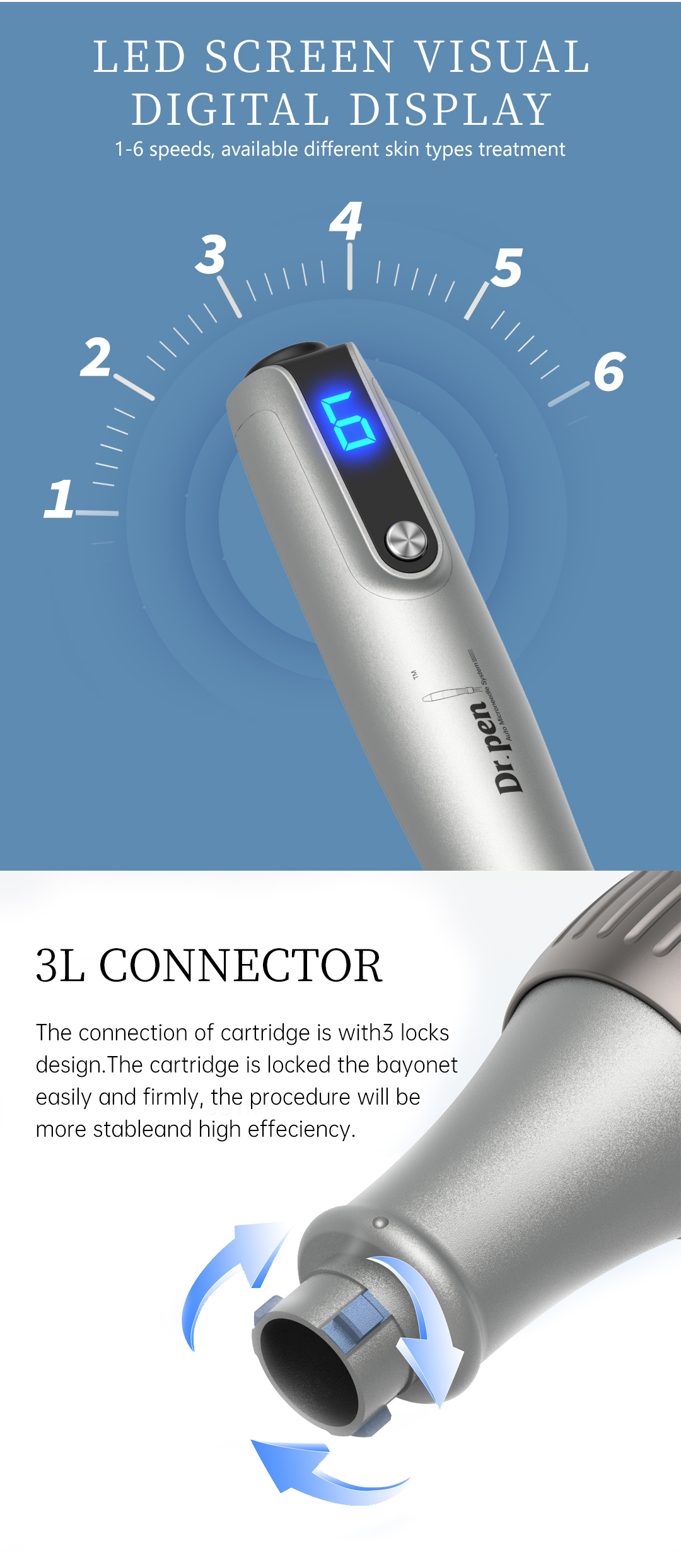 Dr.pen M8S Microneedling beauty device