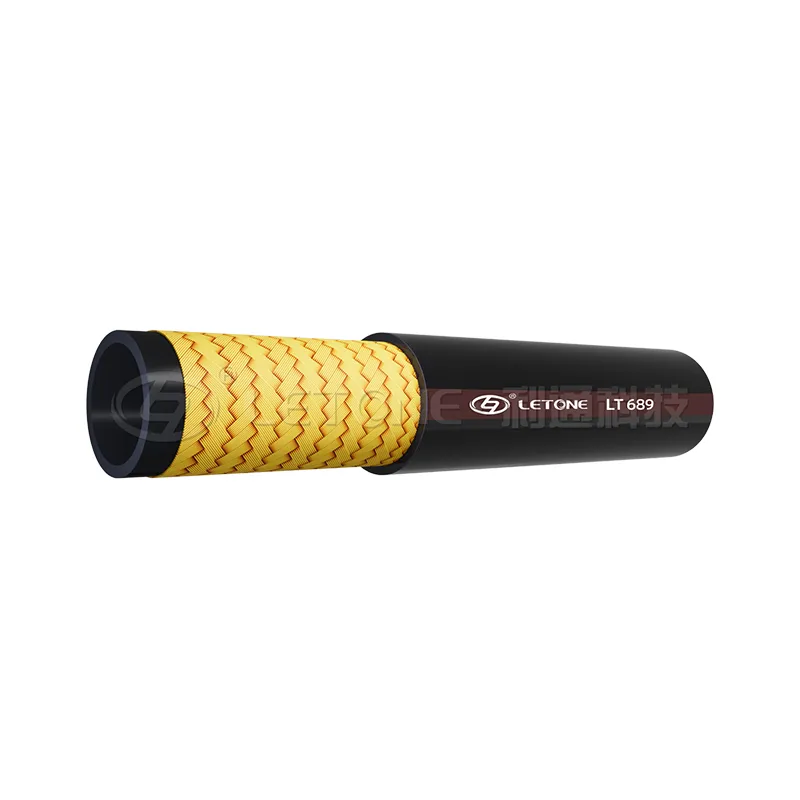 Manguera hidráulica compacta con trenza de alambre LT689