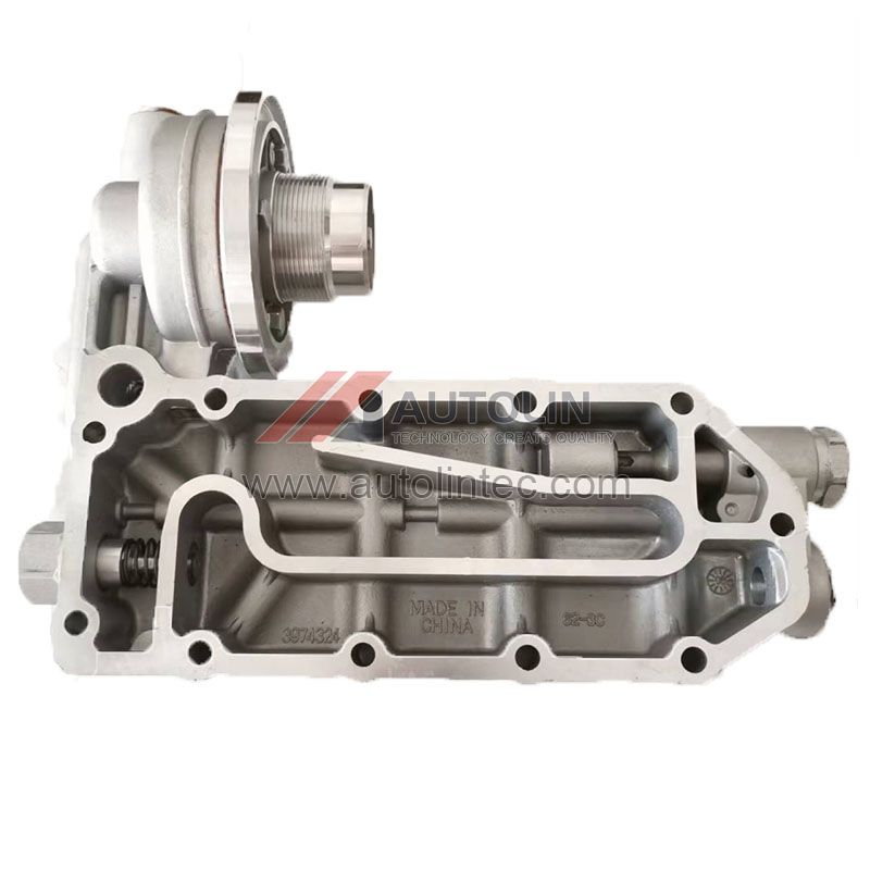 3974325 Cummins 6CT/ISC8.3 Lubricating Oil Filter Head