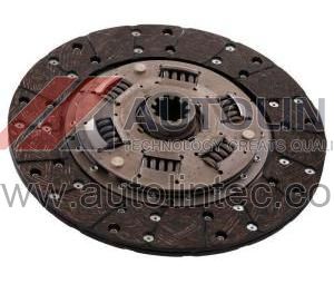 What does a clutch disc consist of?