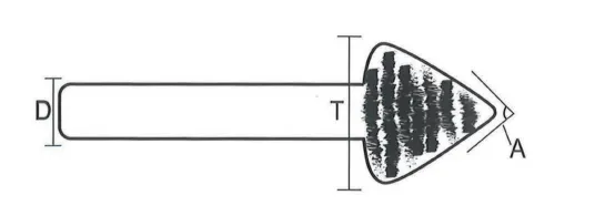 Rebit Stone Tools Table 3D Stone Bit for Engraving Marble & Granite | Precision Stone Carving Tool