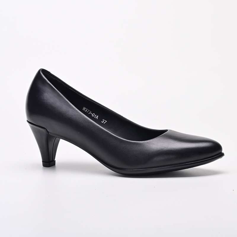 Women's Formal Pointed-Toe Kitten Heel Pump(W377-01)