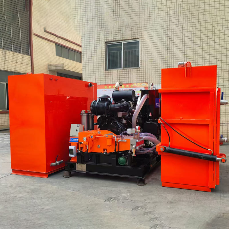 Water. Remove Machine High-Pressure Water Line-Removal Machine