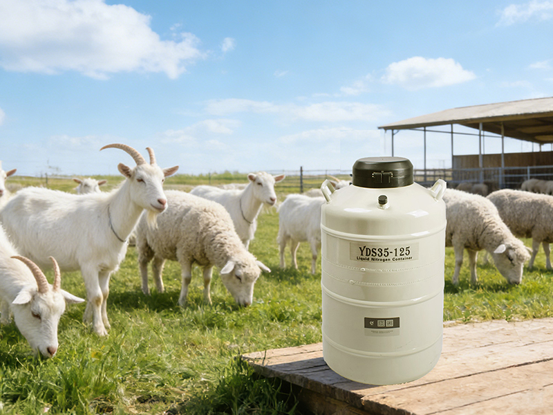 Solutions d'élevage d'animaux pour les réservoirs d'azote liquide