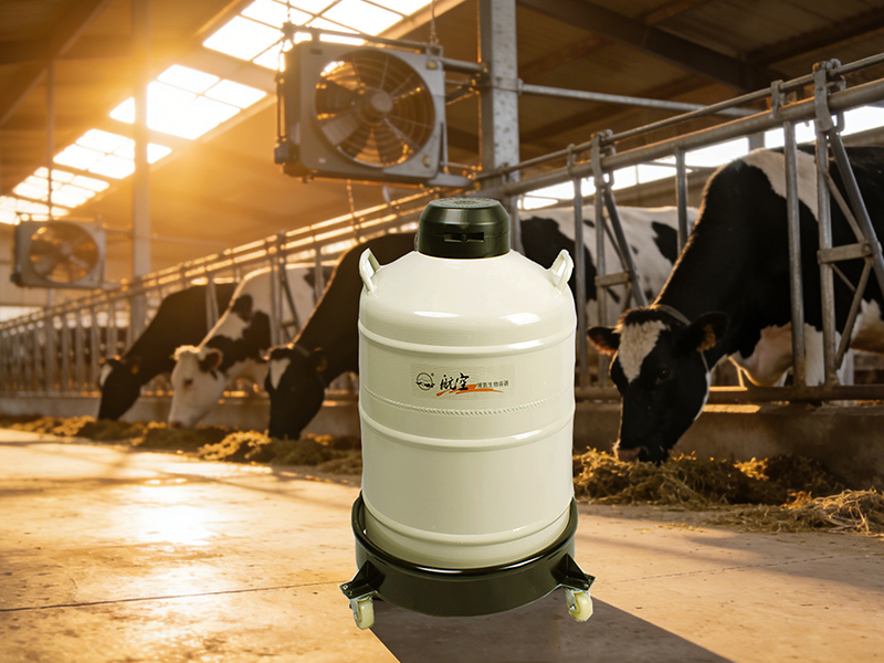 Solutions d'élevage d'animaux pour les réservoirs d'azote liquide