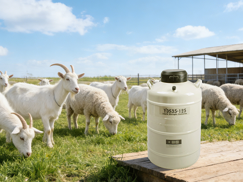 Solutions d'élevage d'animaux pour les réservoirs d'azote liquide