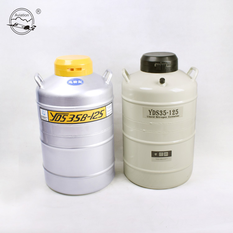YDS30 & YDS35 Weithals-125mm LN2-Tanks | Hochleistungs-Samenlagerung für Betriebe & Zuchtzentren