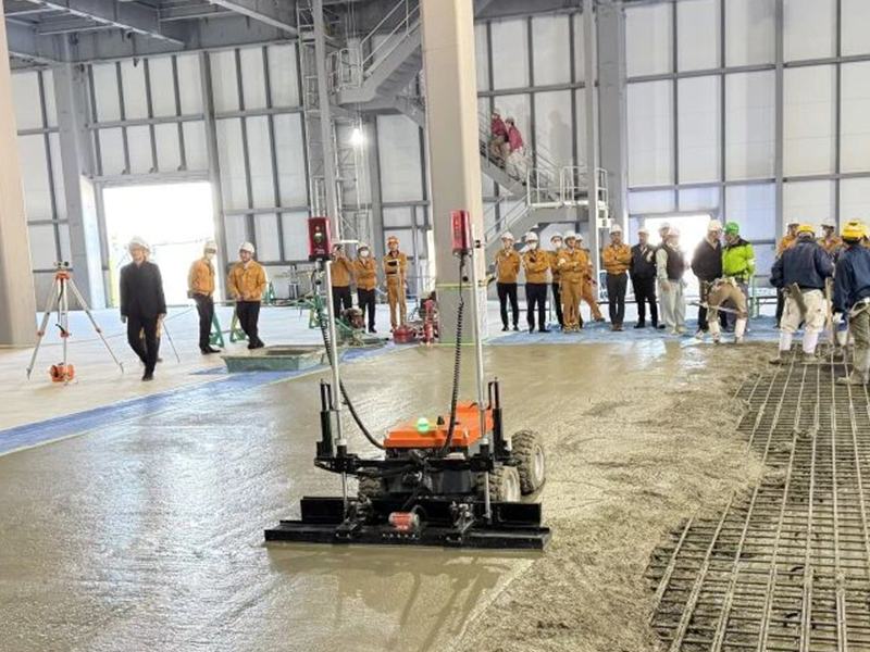 Japan Concrete Flooring Construction Project