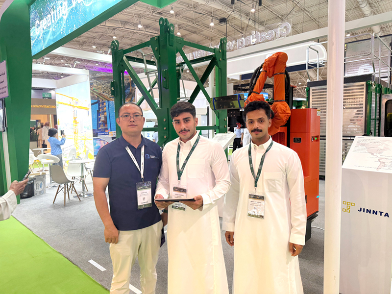 Интеллектуальные строительные решения Fangshi Technology произвели фурор на выставке Saudi Infrastructure Expo 2025