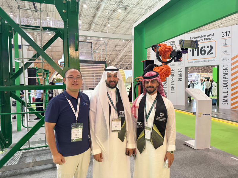 Интеллектуальные строительные решения Fangshi Technology произвели фурор на выставке Saudi Infrastructure Expo 2025
