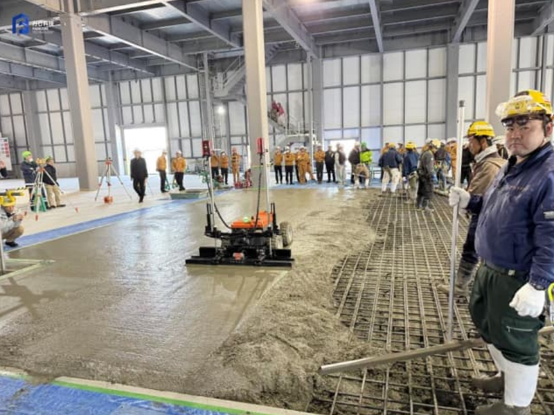 Ang mga Concrete Floor Construction Robot ng Fangshi Tech ay Matagumpay na Naihatid sa Japanese Market