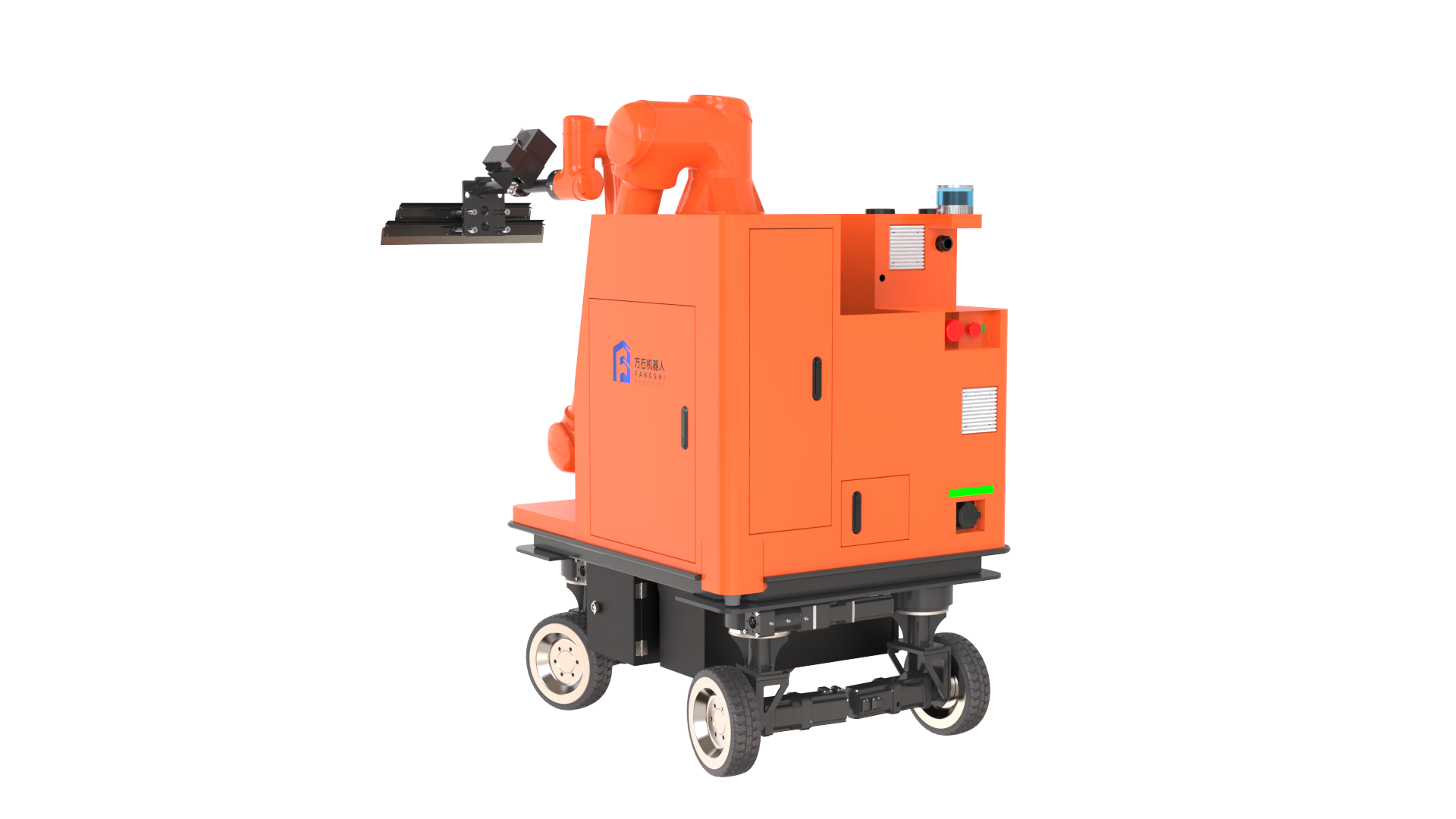 Spray-scraping and Sanding Integrated Robot 445E