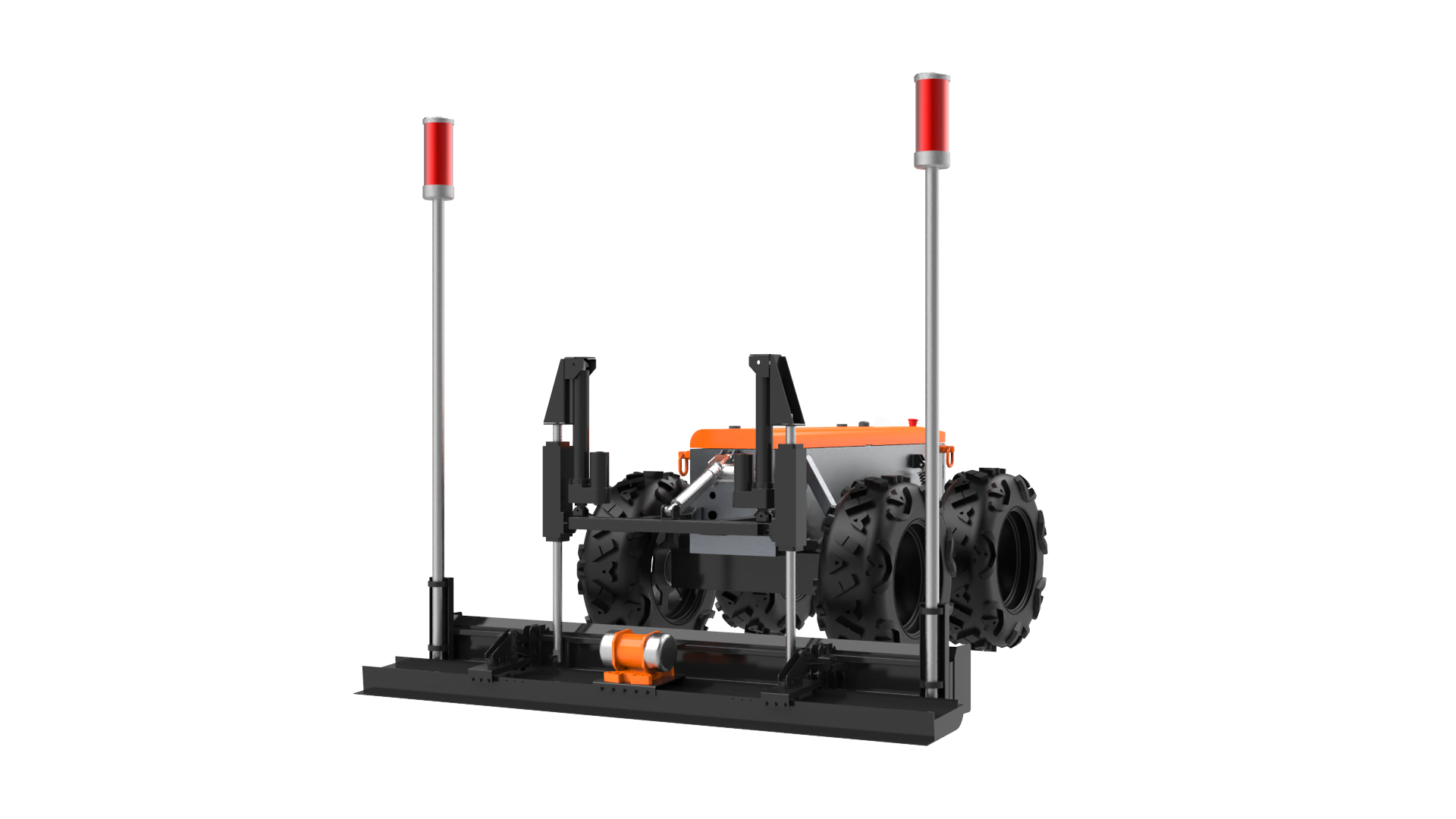 Робот для лазерной укладки бетона ZP-415A