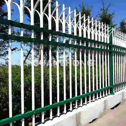Zinc Steel Fence / Galvanized Steel Fence
