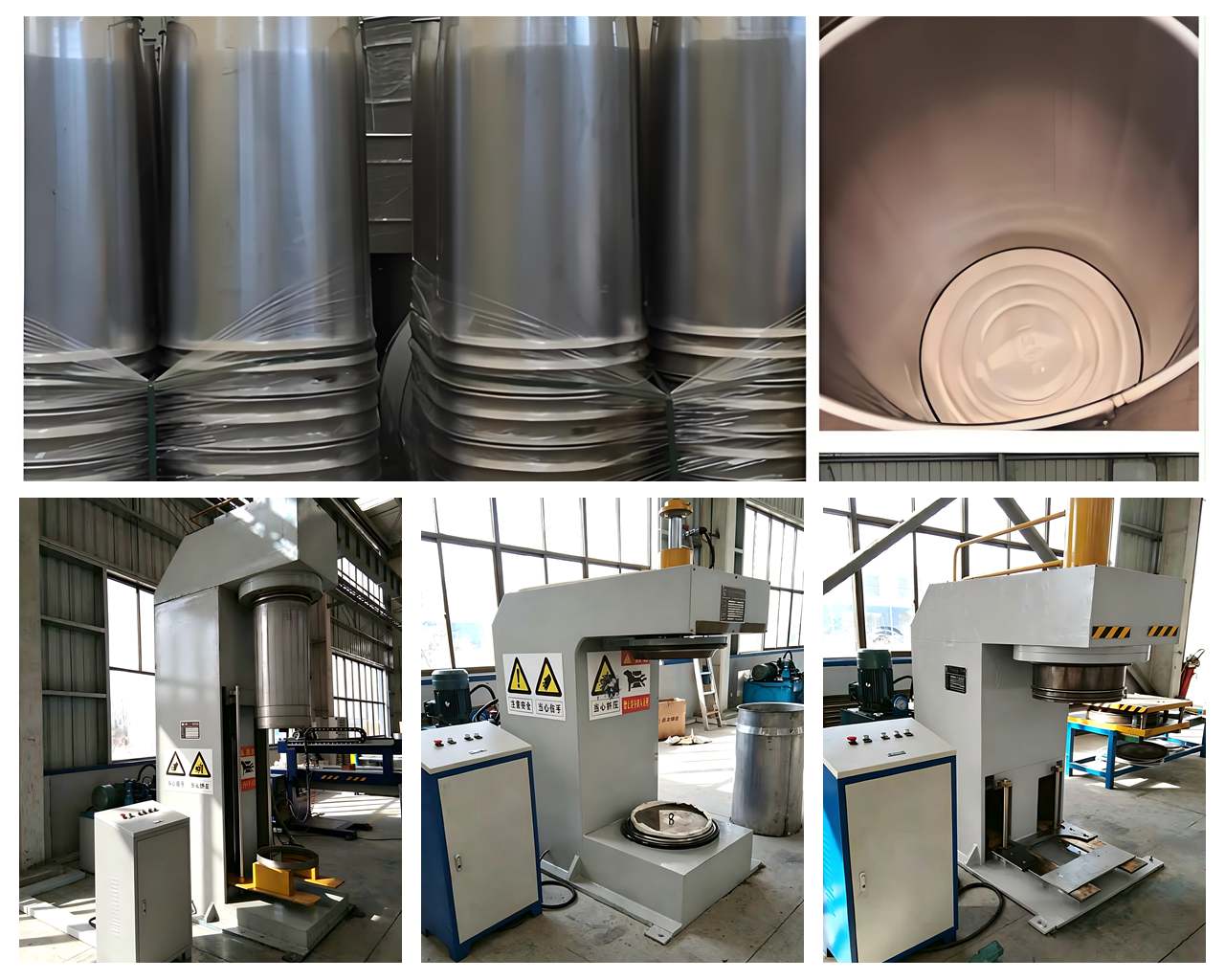 Food & Beverage Industry – 200L Conical Jam Drum Production Line