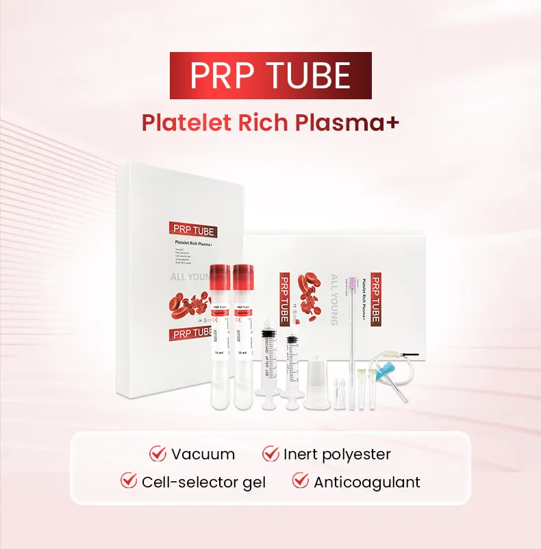 PRP チューブ多血小板血漿遠心分離機キット