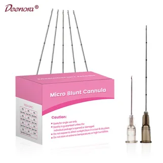 Cannula smussata per iniezione intradermica Deenora 18g 20g 70mm 100mm per il corpo