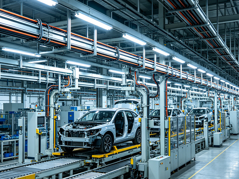 Power Distribution in Automotive Manufacturing Plants