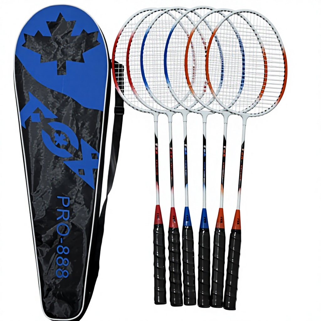 Multi Badminton Racket High-Quality Multi-Color Badminton Racket for Sale.
