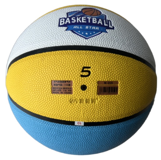 Customizable Multicolor Basketball - Personalize Your Game.