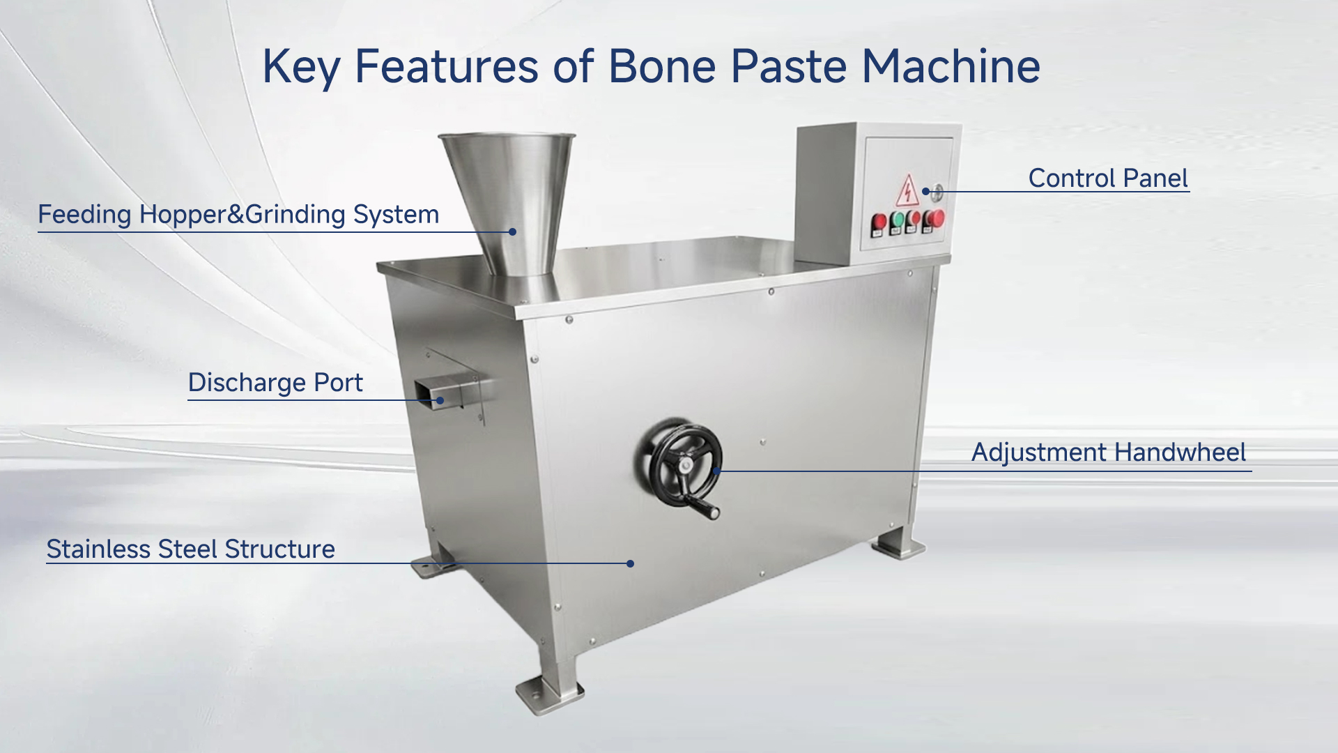 Industrial Bone Paste Machine | Heavy Duty Bone Grinder